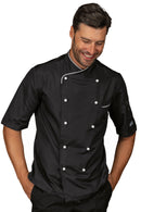 Giacca cuoco California Manica Corta Uomo/Donna
