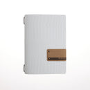 Portamenu Linea Fashion | Bianco Kroko