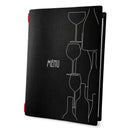 Portamenu Linea Custom | Nero glass