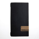 Portamenu Linea Fashion | Nero Kroko