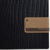 Portamenu Linea Fashion | Nero Kroko