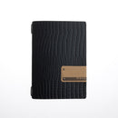 Portamenu Linea Fashion | Nero Kroko