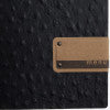 Portamenu Linea Fashion | Nero Struzzo