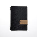 Portamenu Linea Fashion | Nero Struzzo
