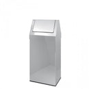 Contenitore con coperchio basculante neutro - 70 litri