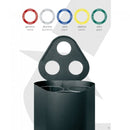 Contenitore raccolta differenziata 3 fori - 3 x 25 litri