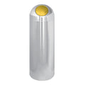 Contenitore con push colorato in Acciaio inox lucido - 45 litri