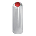 Contenitore con push colorato in Acciaio inox lucido - 45 litri