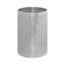 Cestino gettacarta forato Acciaio inox Lucido
