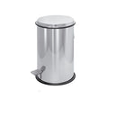 Pattumiera bagno/camera Acciaio inox Lucido