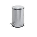 Pattumiera bagno/camera Acciaio inox Satinato