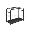 Portaombrelli c/vaschetta raccogli acqua - 8 posti - 60x27x50h cm