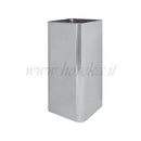 Portaombrelli quadrato liscio - 24x24x49h cm