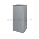 Portaombrelli quadrato liscio - 24x24x49h cm