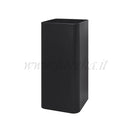 Portaombrelli quadrato liscio - 24x24x49h cm